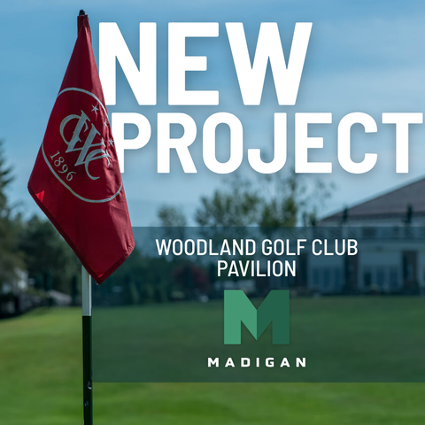 F.W. Madigan Begins Construction on New Outdoor Pavilion at Woodland Golf Club